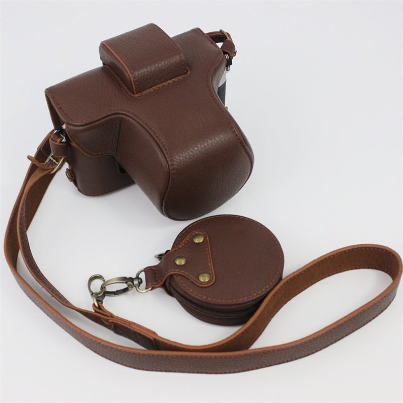 Luxury Bags Videos - Luxuriöse Echtleder-Kameratasche mit Vollschutz für Nikon