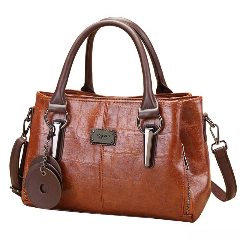 Luxury Bags Everyday - Zeitlose Vintage-Umhängetasche für Damen Echtes Leder