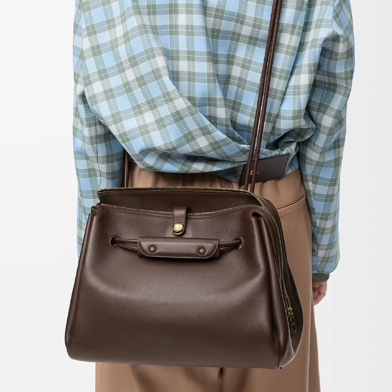 Luxury Bags Everyday - Luxuriöse Umhängetasche, Damen-Einkaufstasche aus weichem Leder