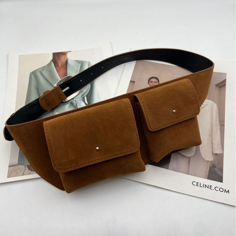 Belt Bag Leather Wide - Vintage Wildleder-PU-Leder Hüfttaschen für Damen 2026