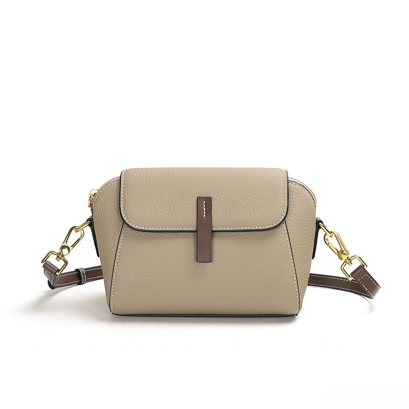 Luxury Bags Everyday - Echte Leder-Umhängetasche für Damen Vollnarbenleder Verstellbarer