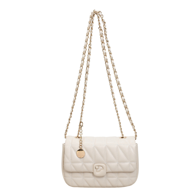 Gesteppte Kleine Quadratische  – Chain Crossbody Quilted Bewertung und Preis