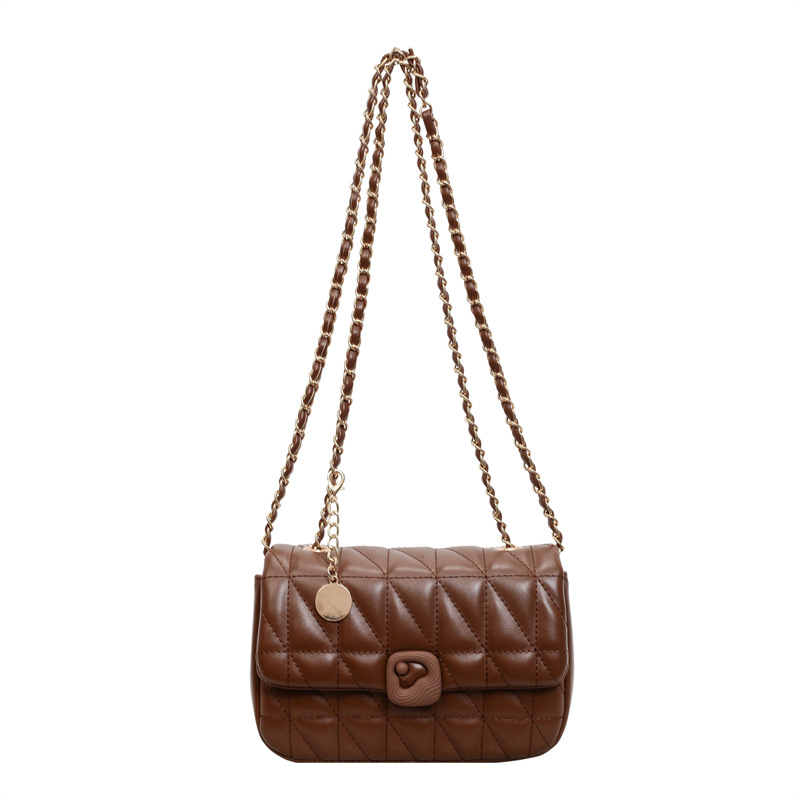 Gesteppte Kleine Quadratische  – Chain Crossbody Quilted Bewertung und Preis