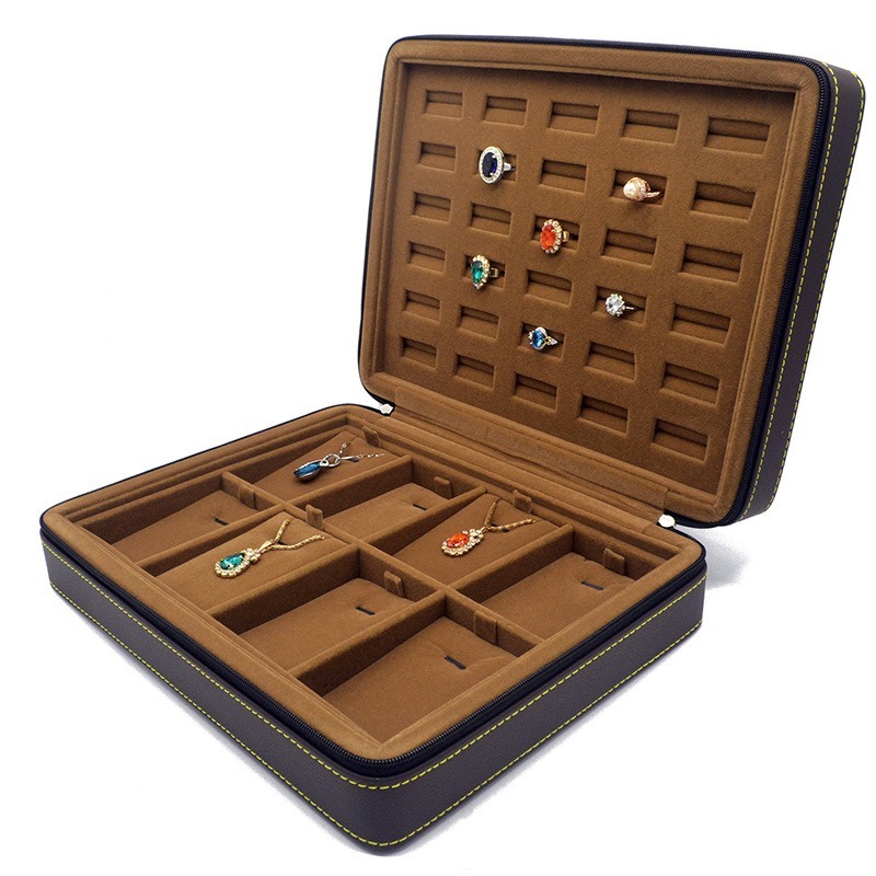 Leder-Ringaufbewahrungsbox Lux – Luxury Bags List Bewertung und Preis