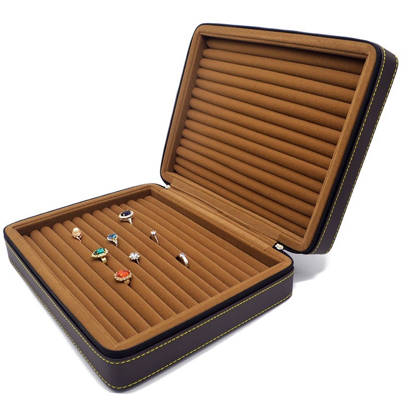 Leder-Ringaufbewahrungsbox Lux – Luxury Bags List Bewertung und Preis