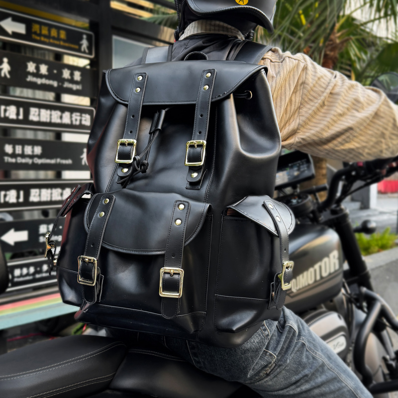 Neuheiten Leder-Rucksack Luxus – Luxury Bags For School Bewertung und Preis