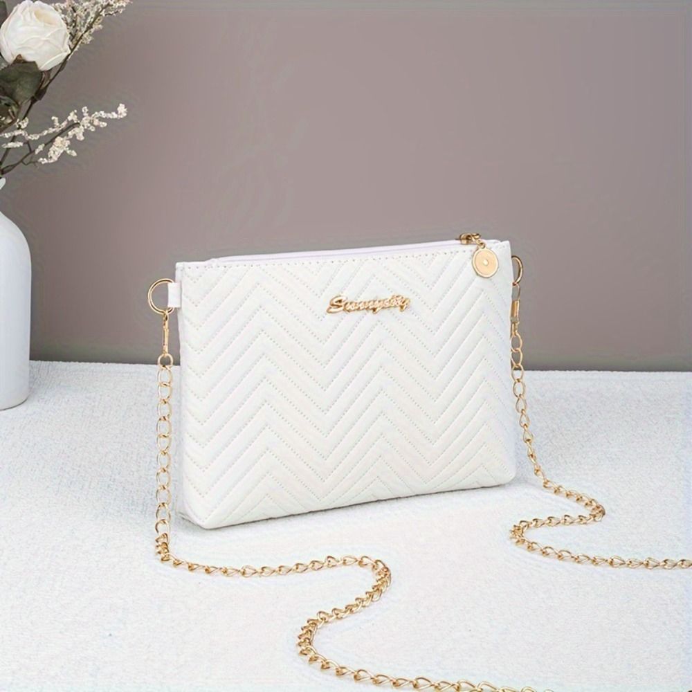 PU-Leder Damen Umhängetasche G – Chain Crossbody Quilted Bewertung und Preis