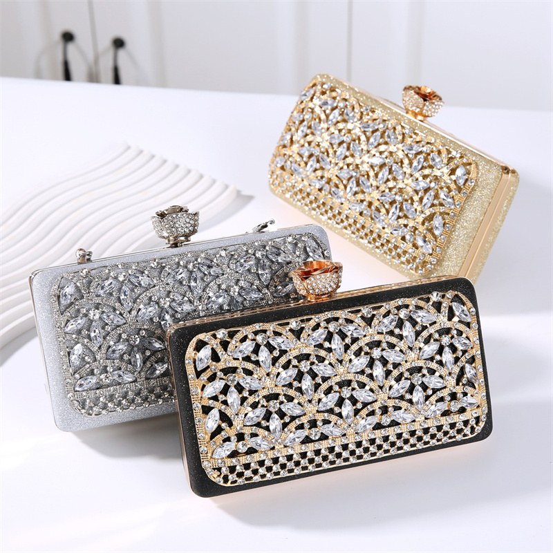 Luxuriöse Diamant-Metallrahmen – Luxury Bags Dubai Bewertung und Preis