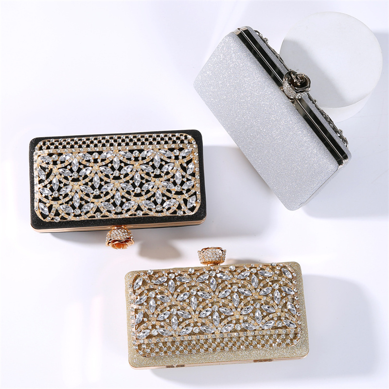 Luxuriöse Diamant-Metallrahmen – Luxury Bags Dubai Bewertung und Preis