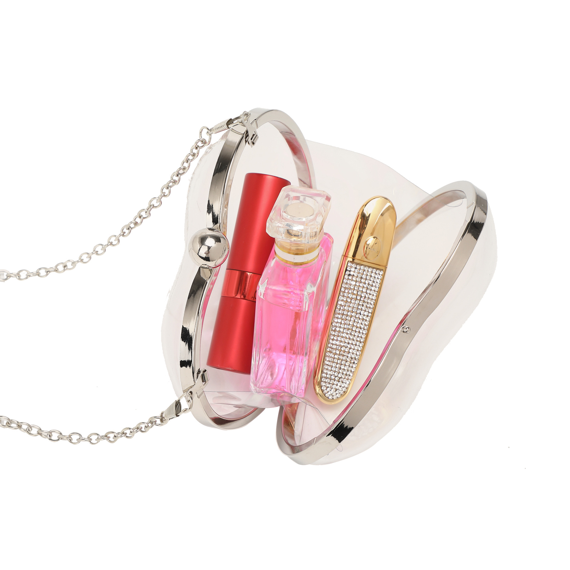 Abendessen Acryl Mini Love Clu – Chain Crossbody Quilted Bewertung und Preis