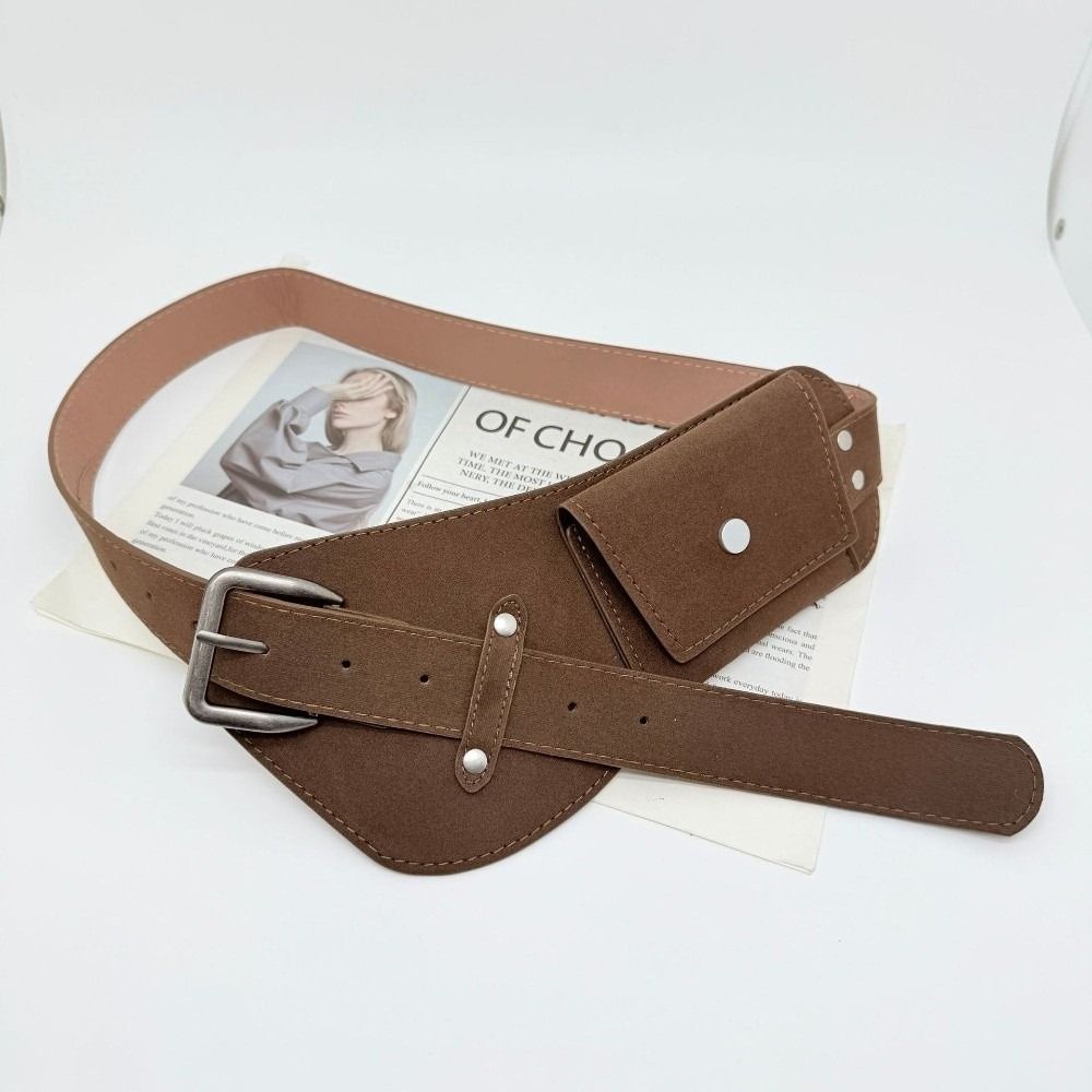 Western Cowboy-Stil PU-Gürtel  – Belt Bag Leather Wide Bewertung und Preis