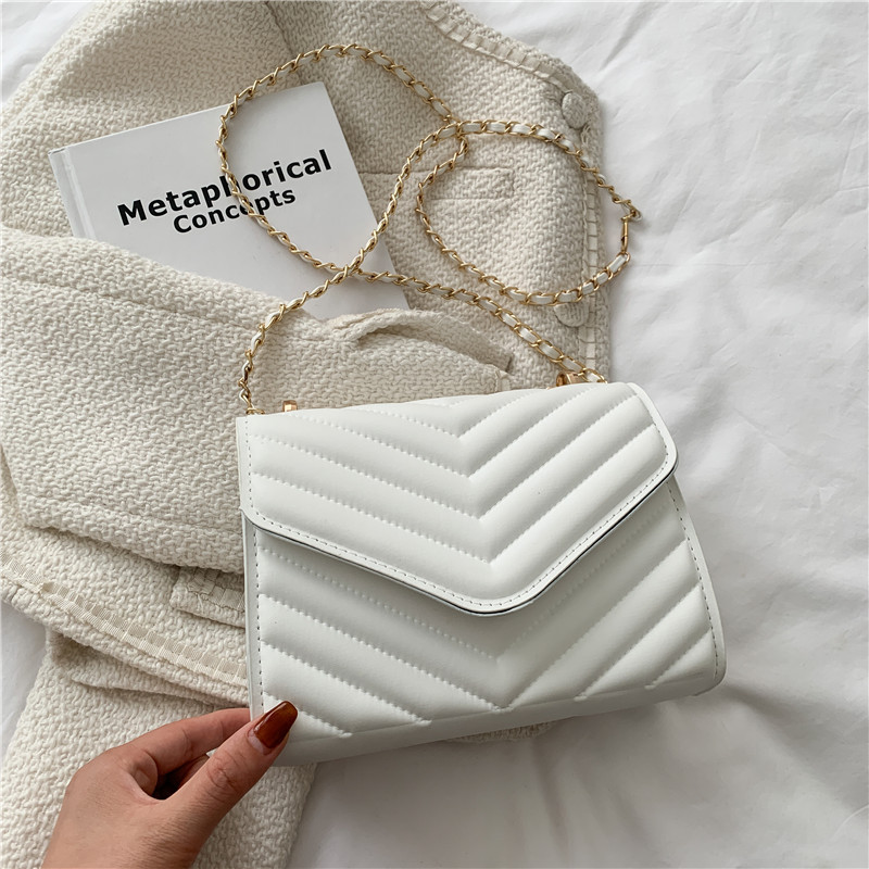 Damen-Umhängetasche mit Chevro – Chain Crossbody Quilted Bewertung und Preis