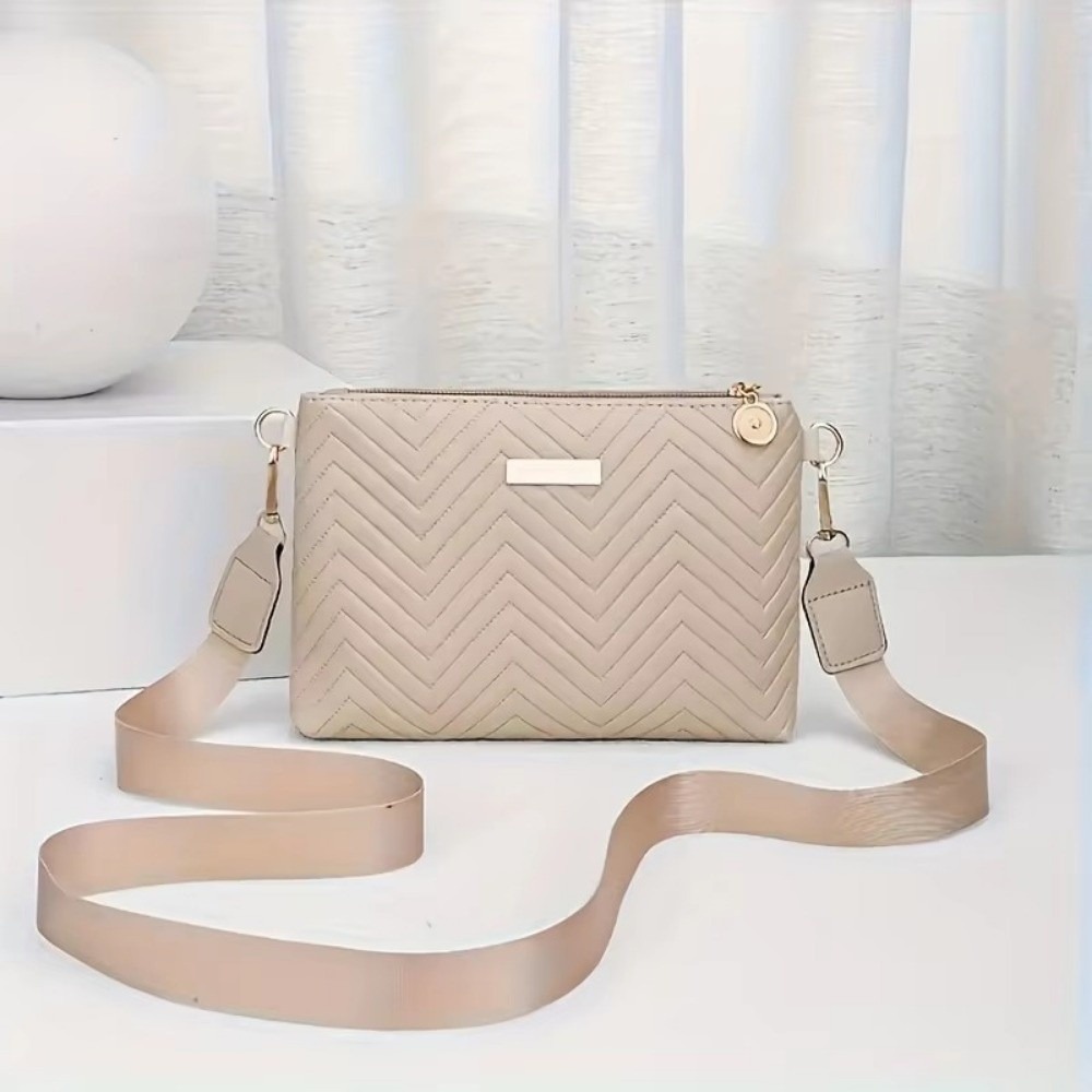 Minimalistische gesteppte Kett – Chain Crossbody Quilted Bewertung und Preis