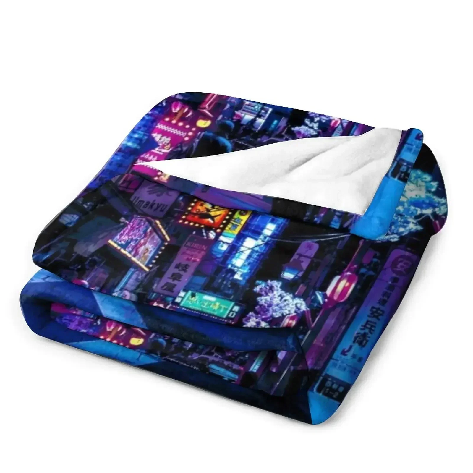 Blaue Tokyo Alleys Wohndecke A – Luxury Bags In Tokyo Bewertung und Preis
