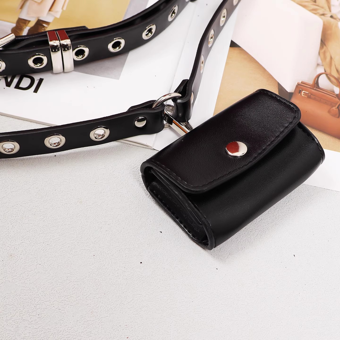 Frauen Runway Fashion Echtes L – Belt Bag Leather Wide Bewertung und Preis
