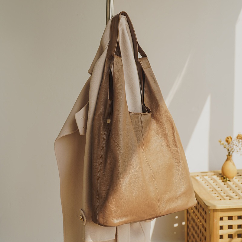 Damen Echtleder Schultertasche – Quiet Luxury Bags Tote Bewertung und Preis