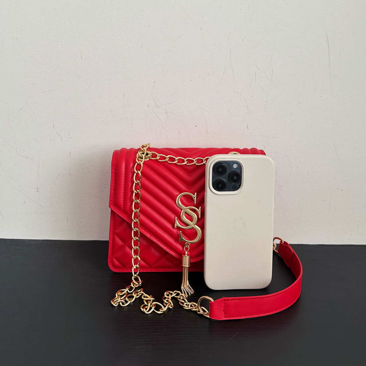 Leichte, luxuriöse, elegante,  – Chain Crossbody Quilted Bewertung und Preis