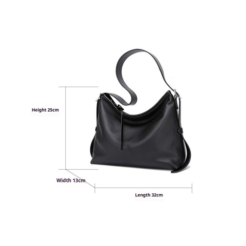 Echte Leder-Schultertasche für – Quiet Luxury Bags Tote Bewertung und Preis