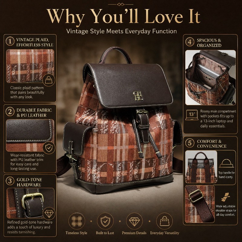 CHHC Modischer Farbblock-Rucks – Luxurious Bag Bewertung und Preis