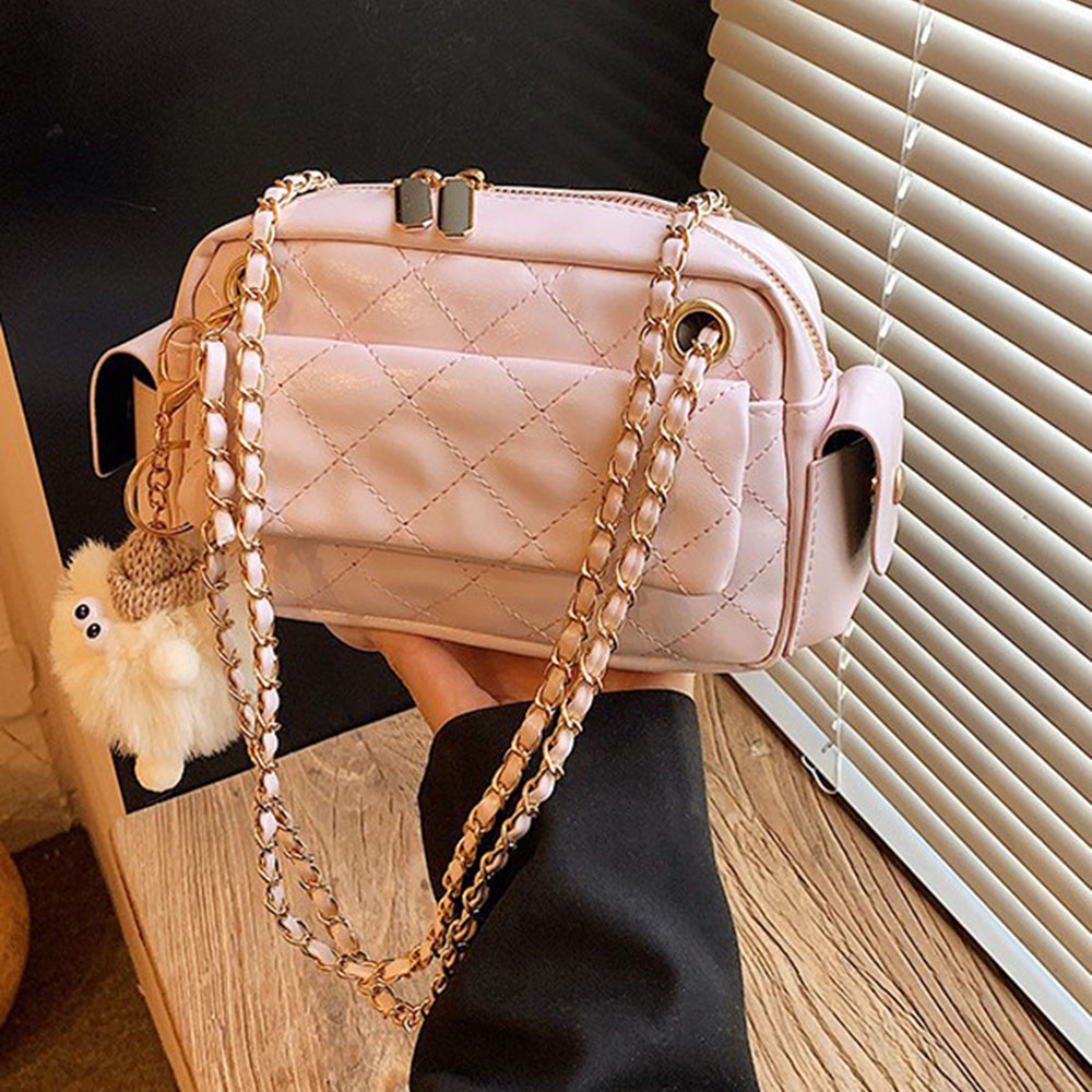 Gesteppte Umhängetasche mit Ke – Chain Crossbody Quilted Bewertung und Preis