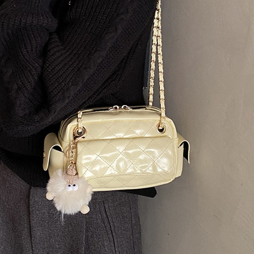 Gesteppte Umhängetasche mit Ke – Chain Crossbody Quilted Bewertung und Preis