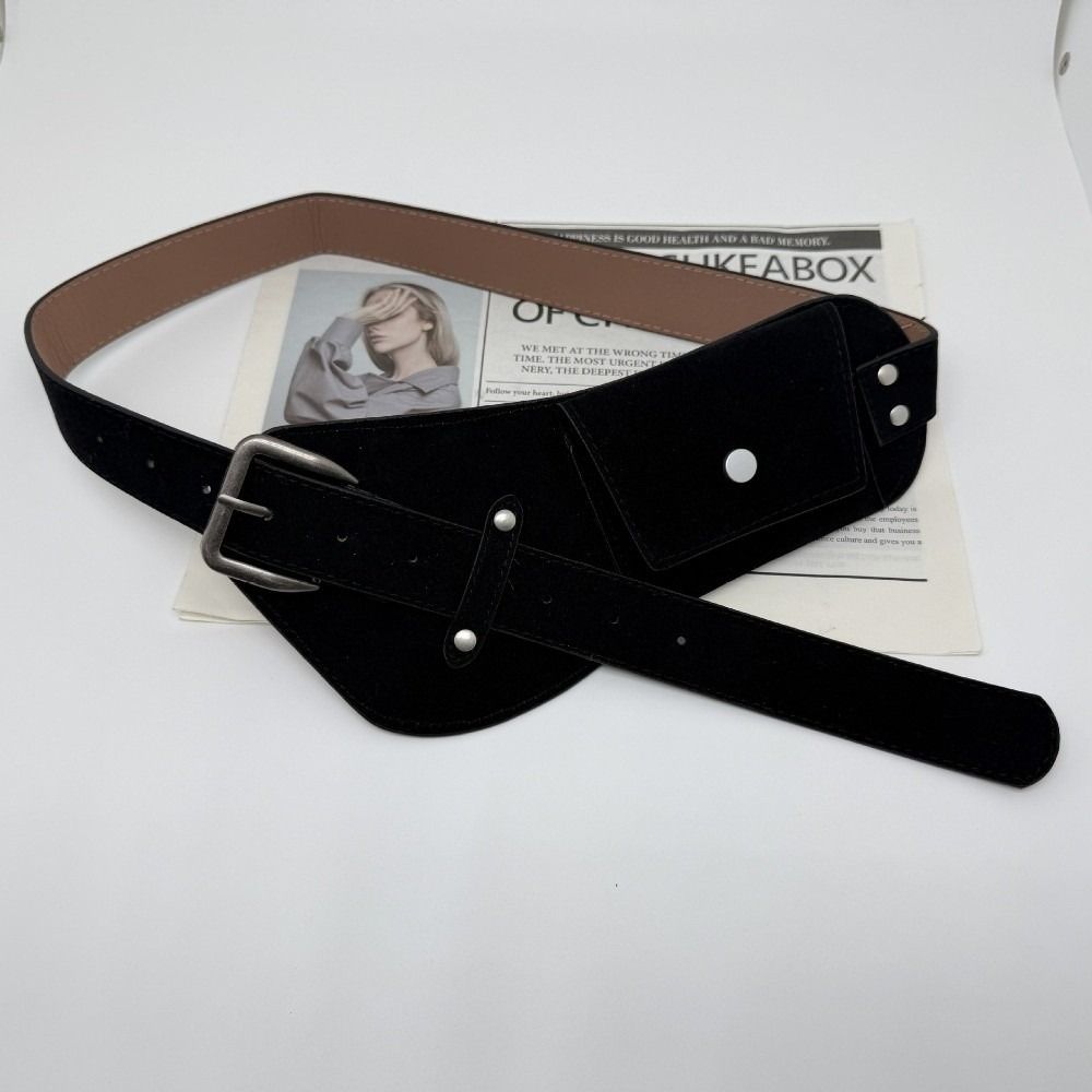 Modischer PU-Gürtel mit Dornsc – Belt Bag Leather Wide Bewertung und Preis