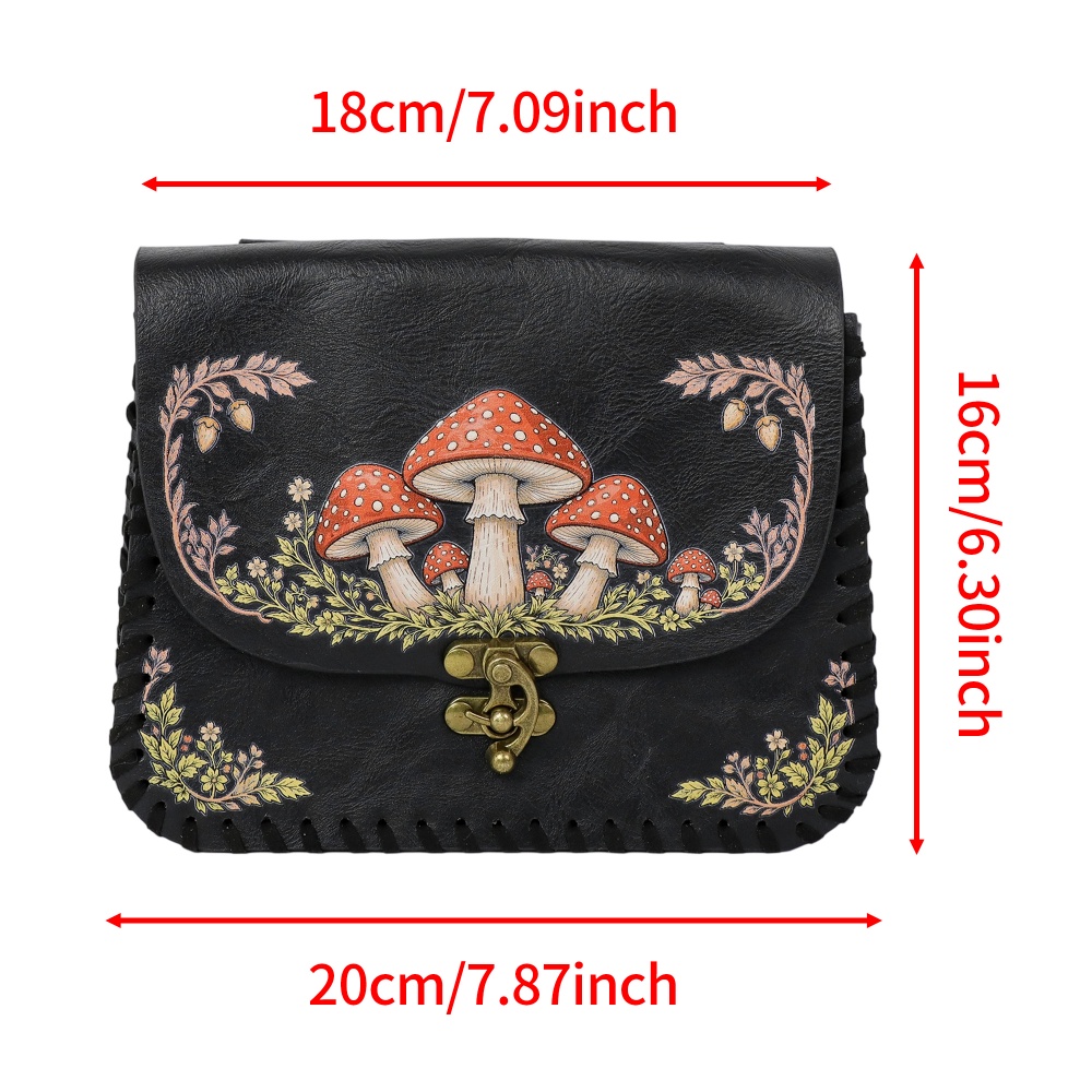 1 Stück rote PU-Gürteltasche m – Belt Bag Leather Wide Bewertung und Preis